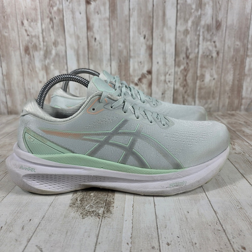 ASICS GEL-Kayano 30 Women Running Shoes Mint‎ Green 1012B357 Size 9 US